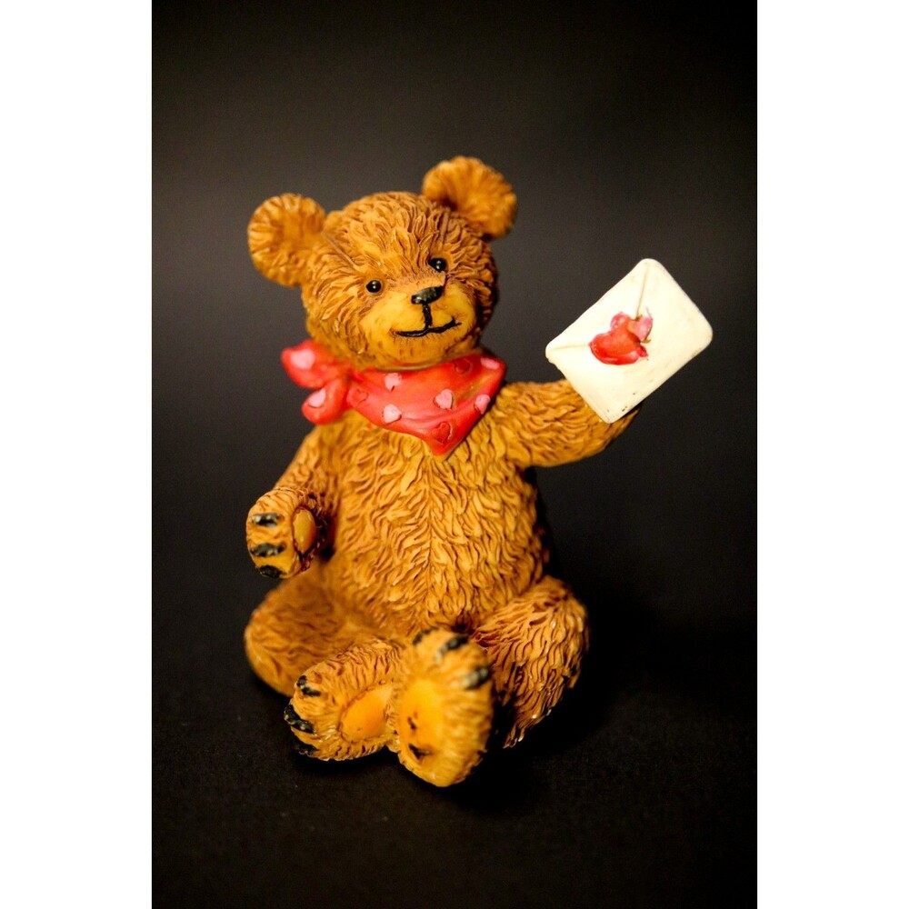 Valentine Bear figurine